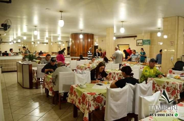 Hotel Novo Tamburi Santa Terezinha do Itaipu Kültér fotó
