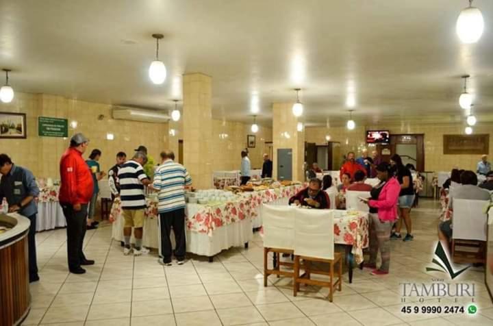 Hotel Novo Tamburi Santa Terezinha do Itaipu Kültér fotó