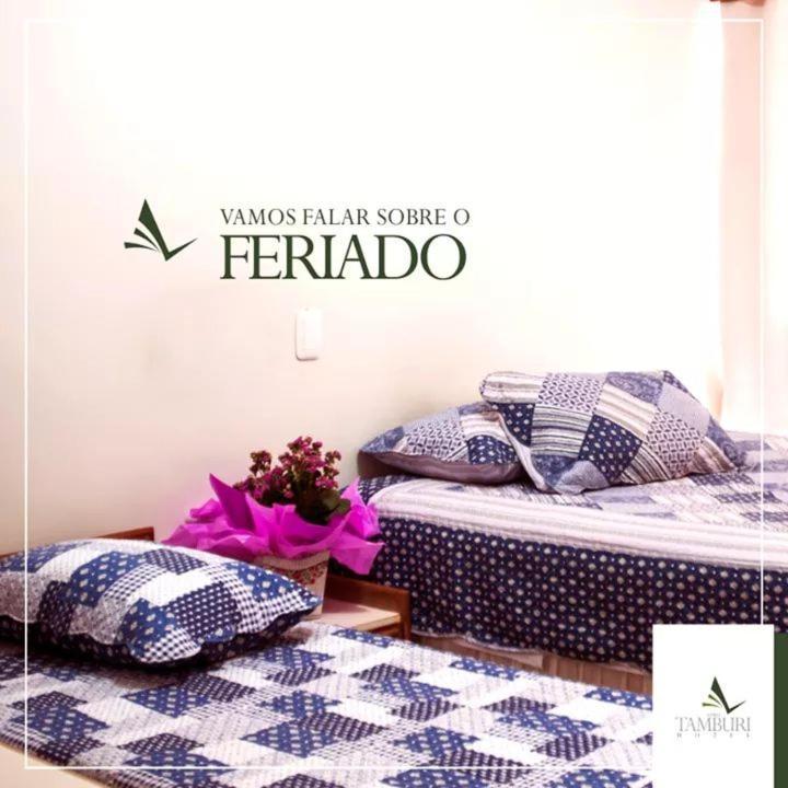 Hotel Novo Tamburi Santa Terezinha do Itaipu Kültér fotó
