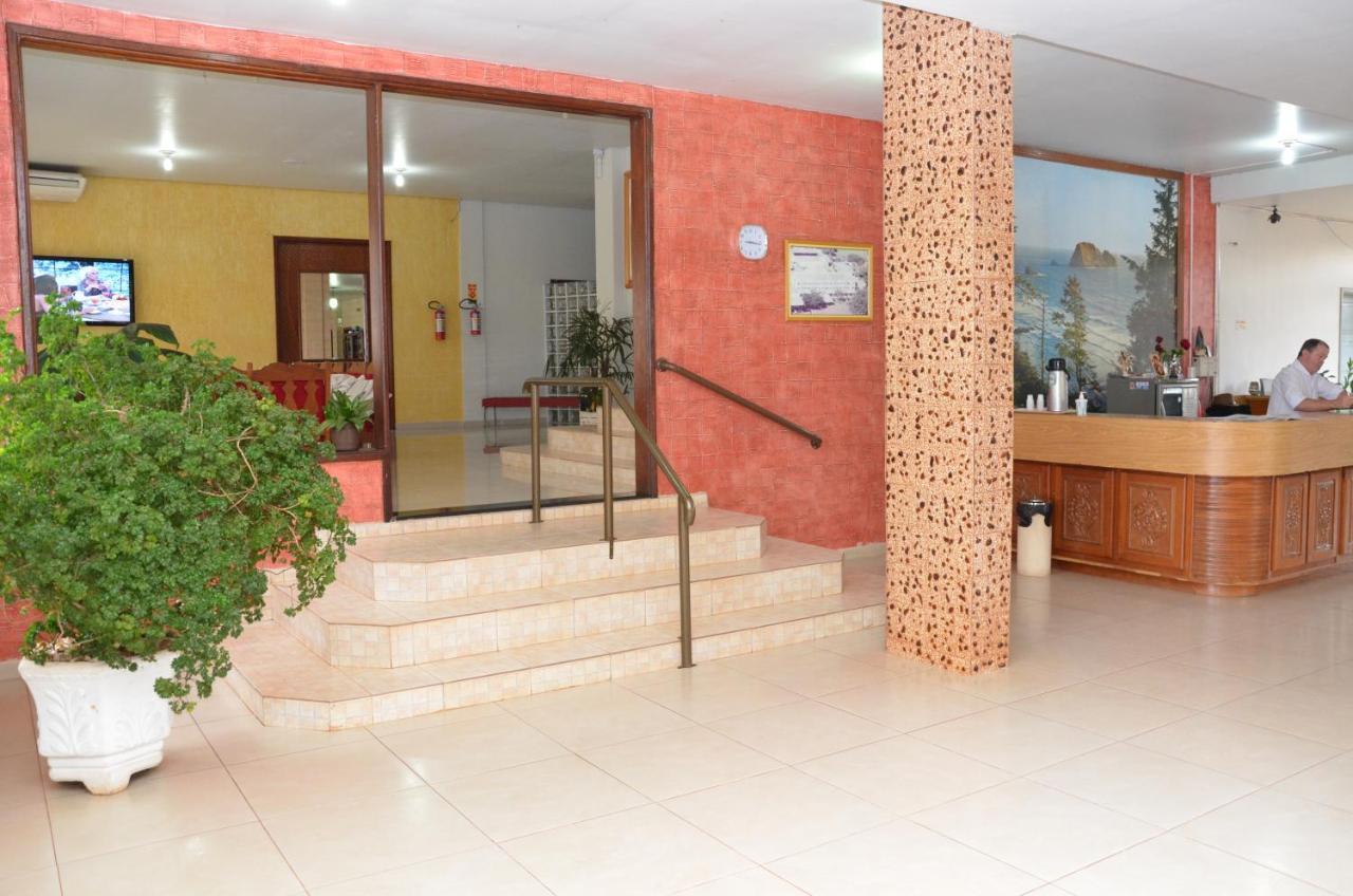 Hotel Novo Tamburi Santa Terezinha do Itaipu Kültér fotó