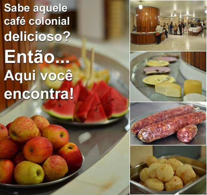 Hotel Novo Tamburi Santa Terezinha do Itaipu Kültér fotó
